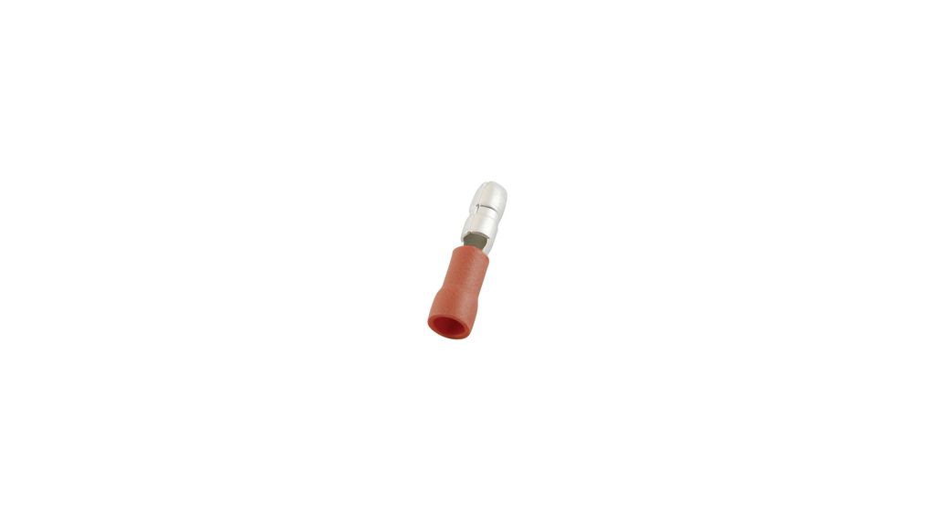 Crimp Terminal, Red, 0.5 ... 1.5mm², Polyamide, 8.5mm, Pack of 100 pieces