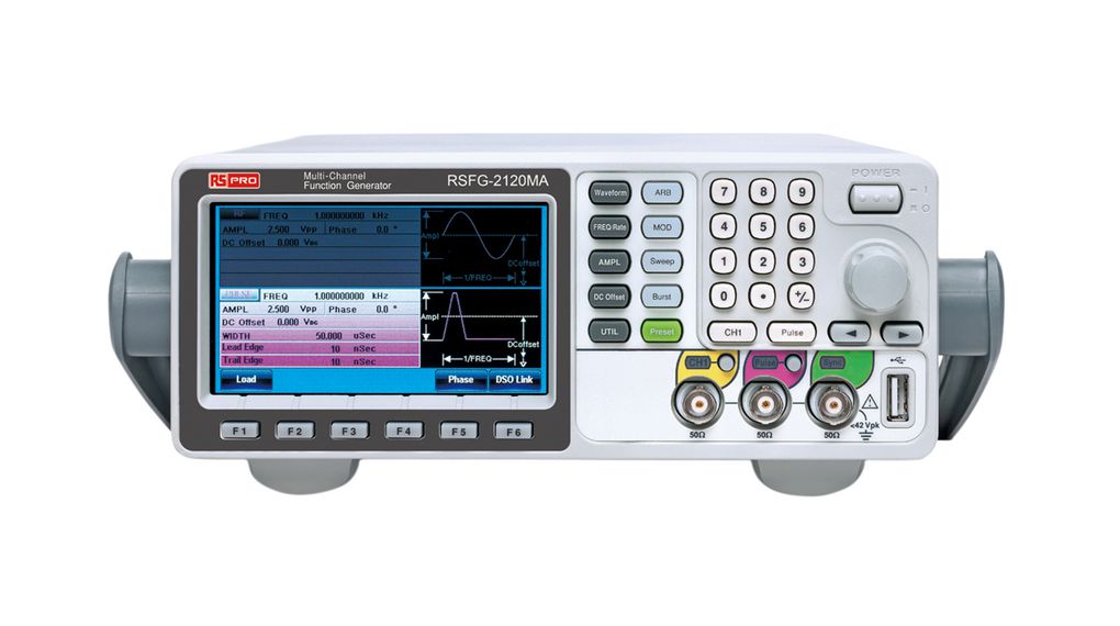 Arbitrary Function Generator, 1x 20MHz, USB / Ethernet