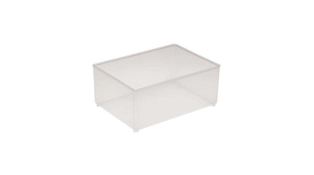 105583 | Raaco Transparent PP Compartment Box, 47mm x 79mm x 109mm ...