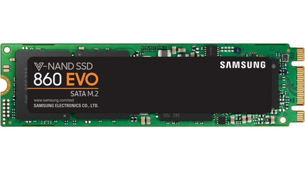 SSD, 860 EVO, M.2 2280, 500GB, SATA III
