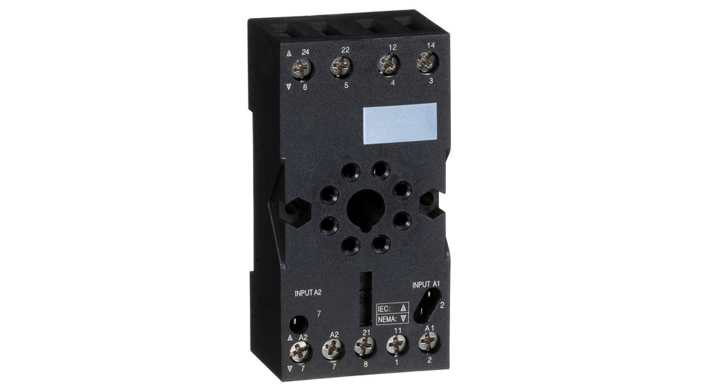Relay Socket, 10A, 250V, Screw Terminal