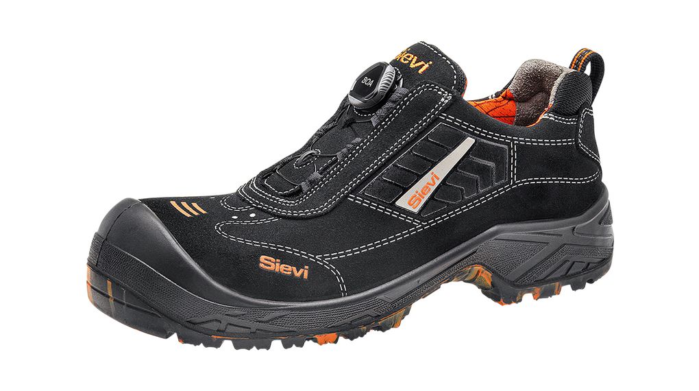 ESD Safety Shoes, 42, Black, 2 ST
