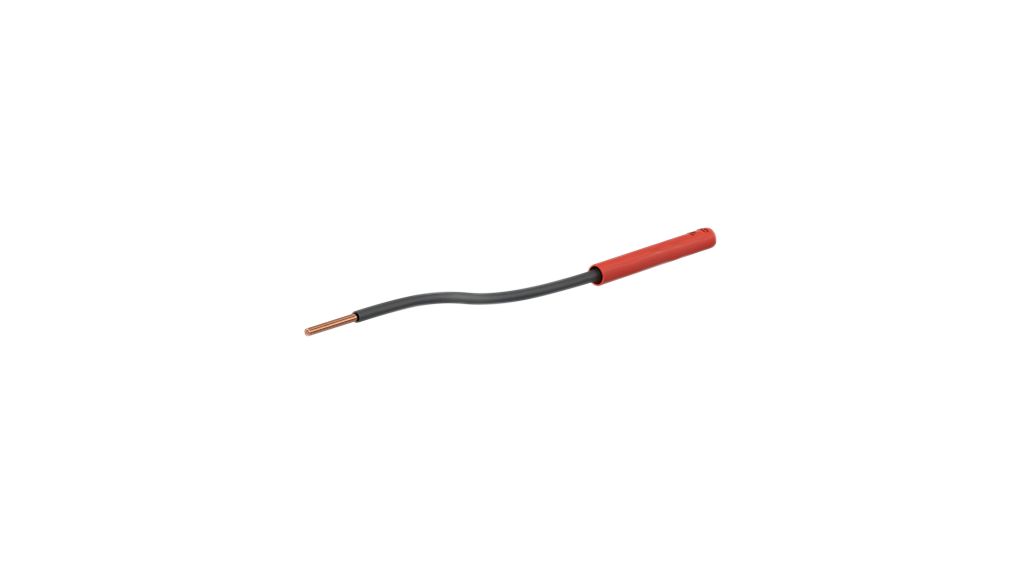 Insulated Flexible Copper Conductor 1kV 32A 130mm Black / Red