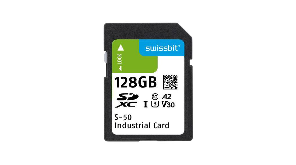 SFSD128GL1AM1TB-E-EF-211-STD | Swissbit Industrial Memory Card, SD 