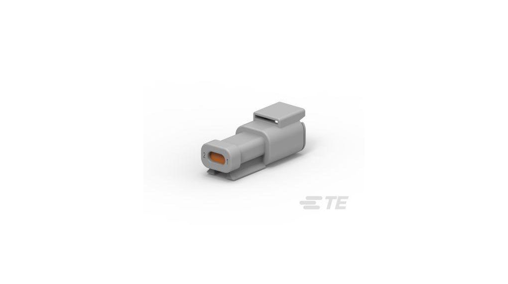 TE Connectivity, DTM Automotive Connector Plug 2 Way