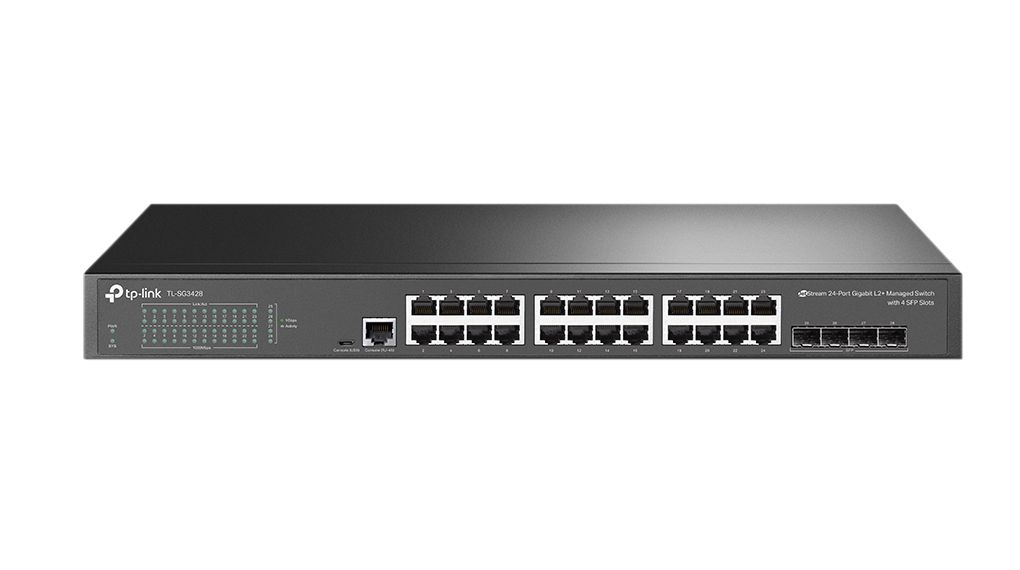 TL-SG3428 | TP-Link Ethernet Switch, RJ45 Ports 24, 1Gbps, Layer 2 Managed  | Distrelec Switzerland
