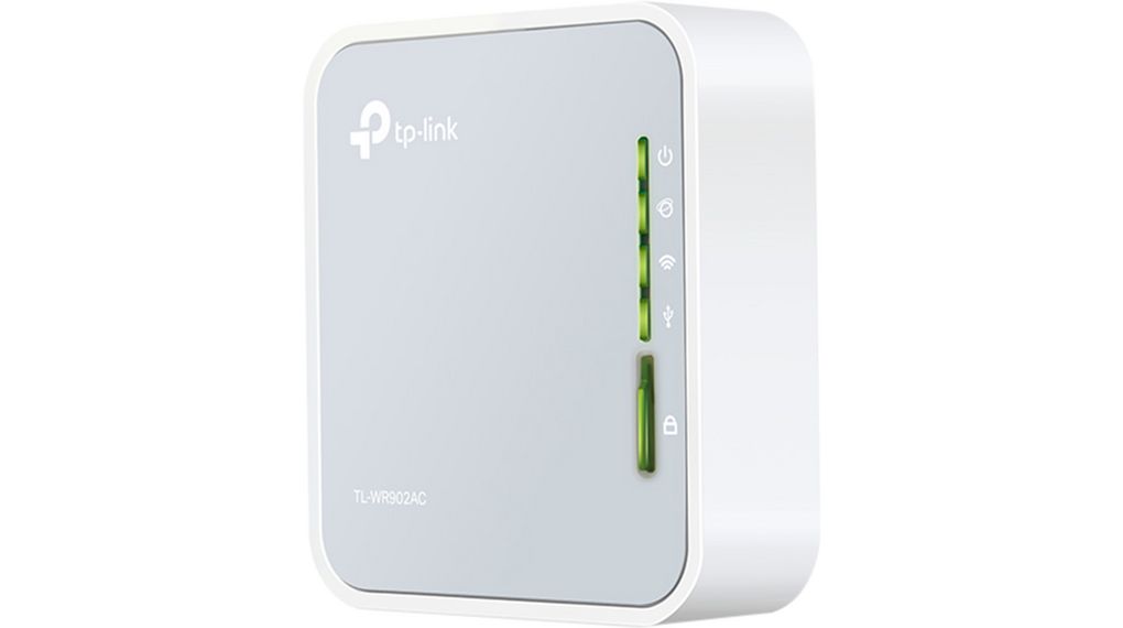 Wireless Travel Router, 733Mbps, 802.11 ac/n/a / 802.11 b/g/n