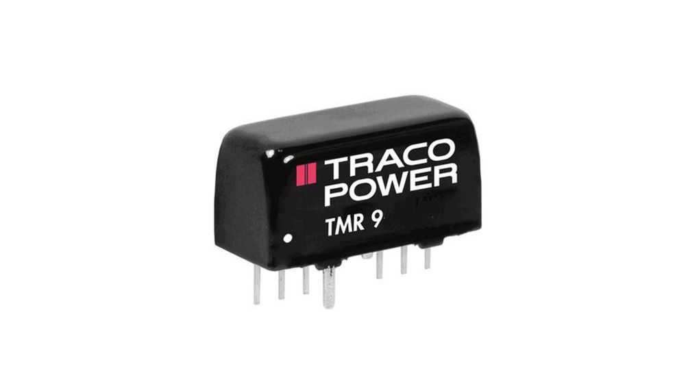 TRACOPOWER TMR 9 DC-DC Converter, 3.3V dc/ 2A Output, 9 ... 18 V dc Input, 9W, Through Hole, +85°C Max Temp -40°C Min Temp