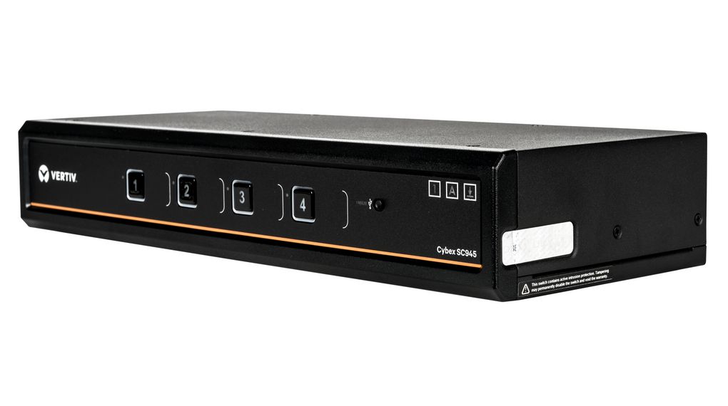 SC945-201 | Vertiv 4-Port KVM Switch, UK, DVI-I, USB-A/USB-B/PS/2 ...