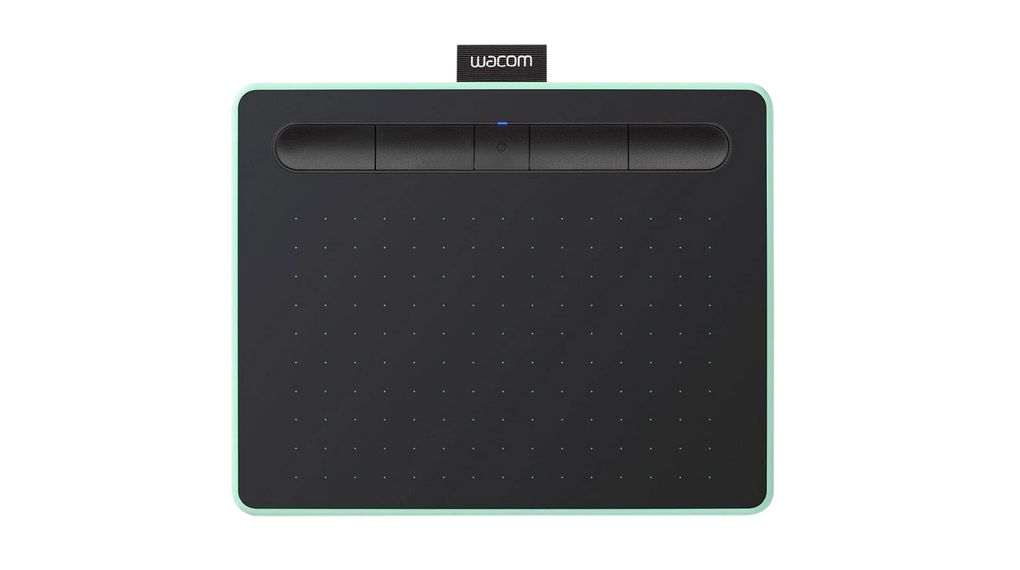 Wacom Intuos Small, USB / Bluetooth, 152 x 95 mm, Black / Green