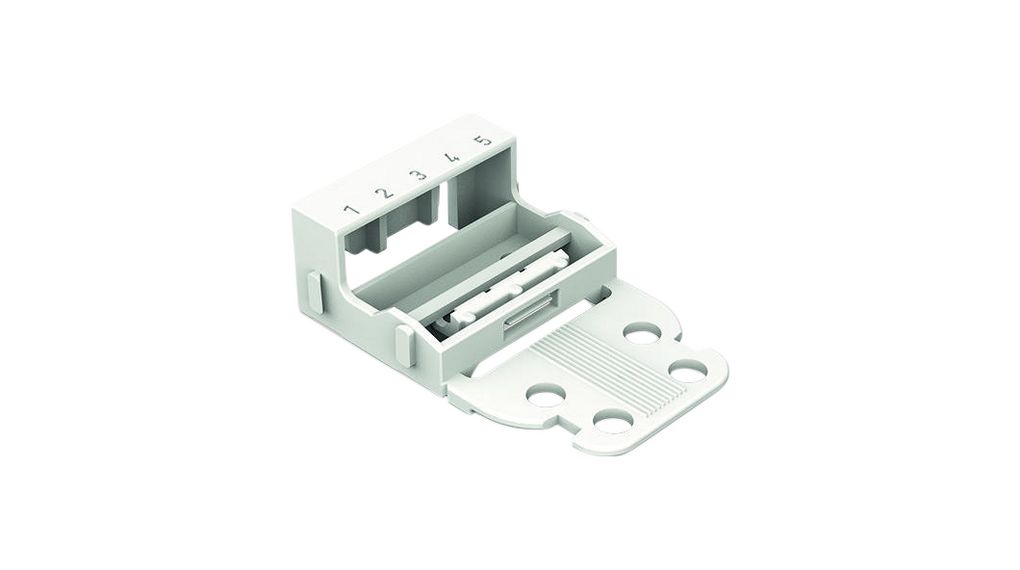Weißer Montageträger für 221, Packung à 10 Stück