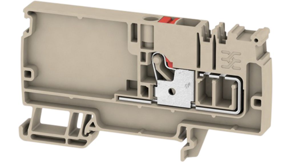 1989780000 | Weidmüller Terminal Block, Clamp, 1 Poles, 500V, 41A, 6mm² ...