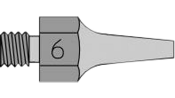 Sugmunstycke DS Avlödningsmunstycke 24.5mm 2.7mm