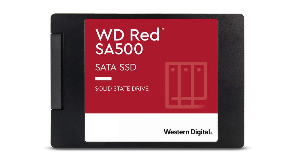 Disque SSD, WD Red, 2.5", 500GB, SATA III