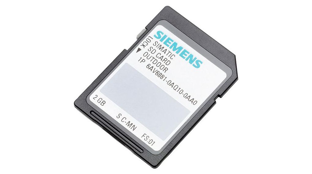 6AV6881-0AQ10-0AA0 | Siemens SD Card For Use With HMI TIA V16 ...