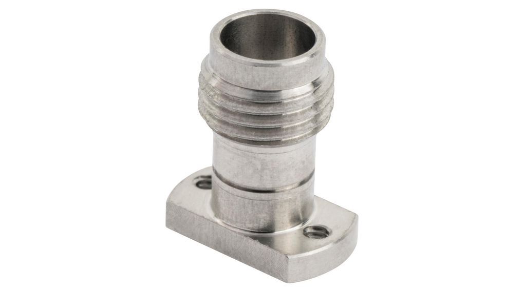 Huber+Suhner 82_PC185 Series ScrewFemale PC 2.4, 50 Ohm, Straight BodyPCB, Femelle, Droit