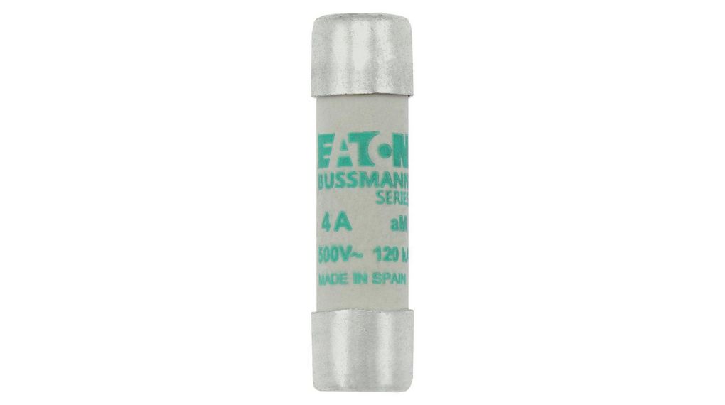 Eaton 4A Slow-Blow Cartridge Fuse, 10 x 38mm, 10 ST