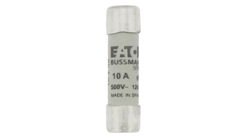 Eaton 10A gG/gL Cartridge Fuse, 10 x 38mm, Paket med 10 delar