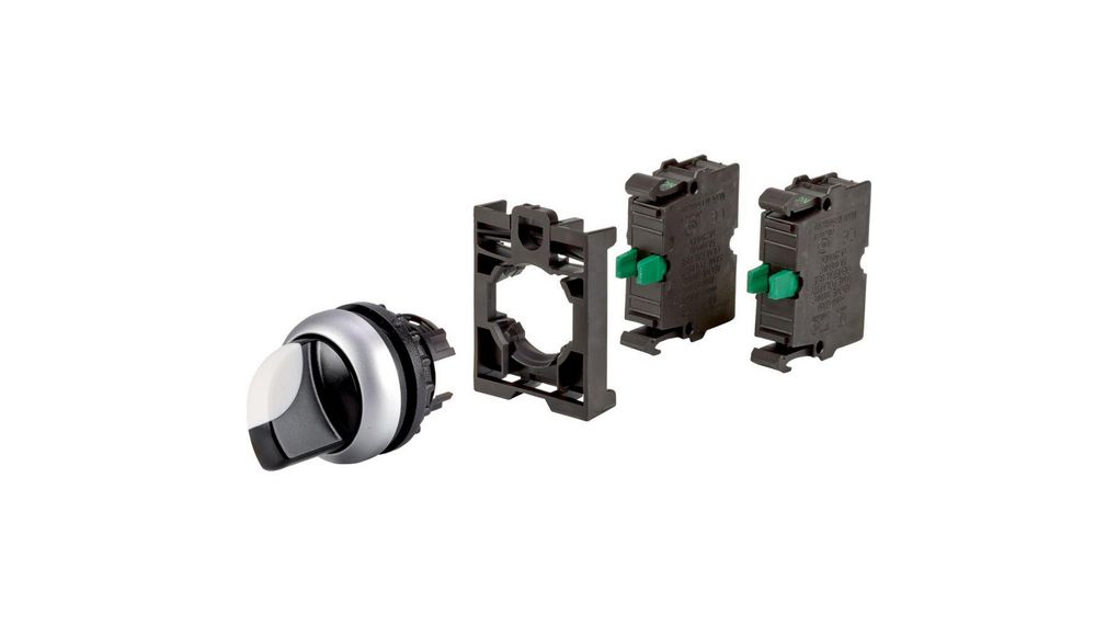 Eaton Toggle Selector Switch - (2 NO) 22.5mm Cutout Diameter 2 Positions