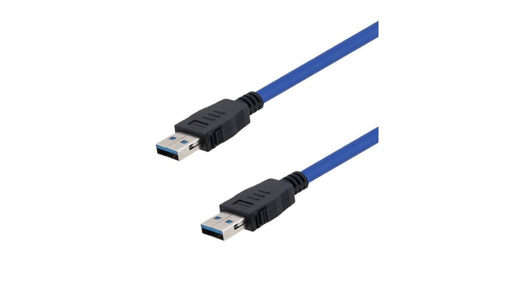 USB 3.0, Male USB 3.0 to Male USB 3.0, 1 m, 1m, USB 3.0, Blue