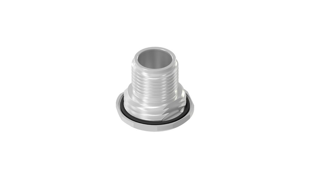 CONEC Silver Socket Housing, Shell Size 20 mm for use with Conector, Messing Grösse, Packung à 25 Stück