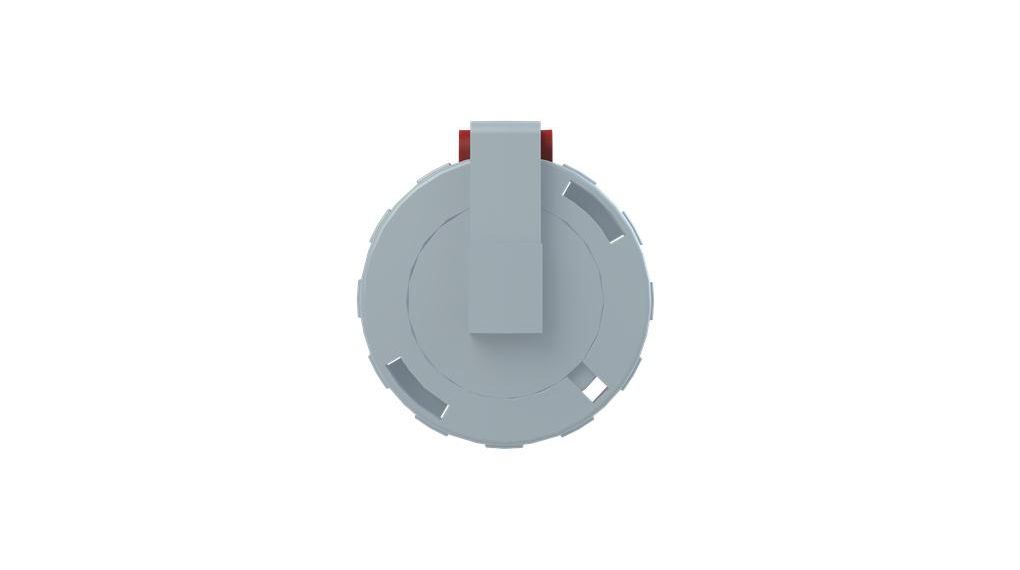 32A, 2CMA1 IP69, IP67 Red 3+N+E Straight Industrial Power Connector No, 415 V, Rouge, 3PNE, , IP69 / IP67, 415V