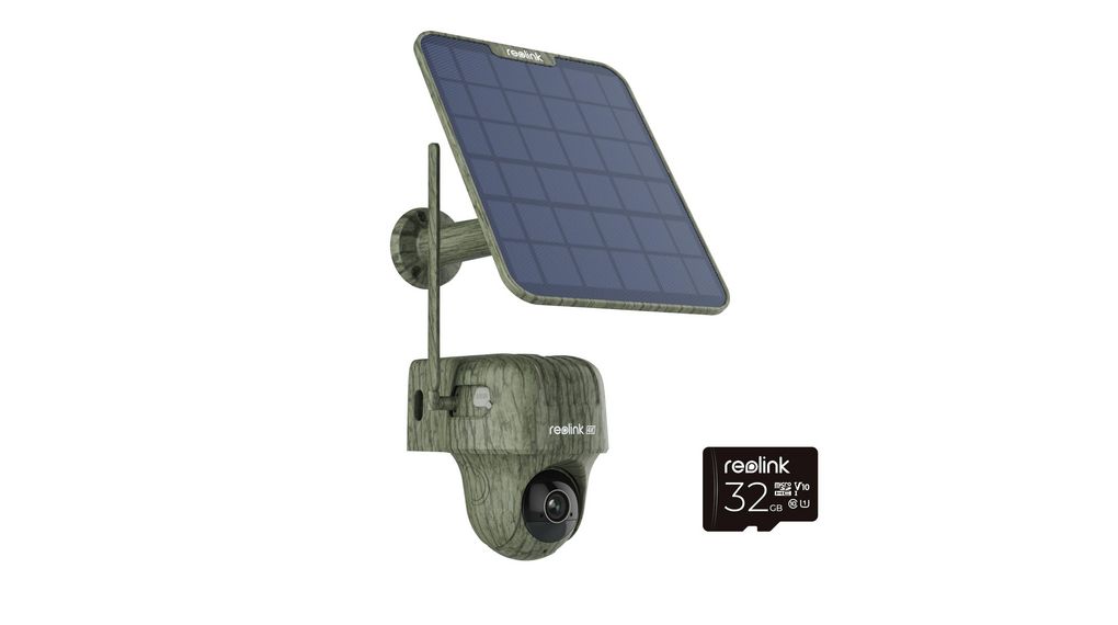 Reolink Indoor, Outdoor IR Solar Powered CCTV Camera, 3840 x 2160 pixels Resolution
