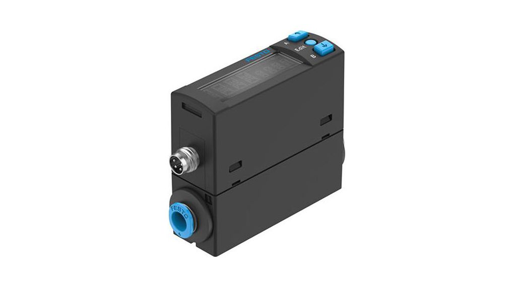 SFAH Series Flow Rate Measurement Flow Sensor, 0.2 L/min Min, 10 L/min Max Nitrogen / Compressed Air 10L/min 22V IP40