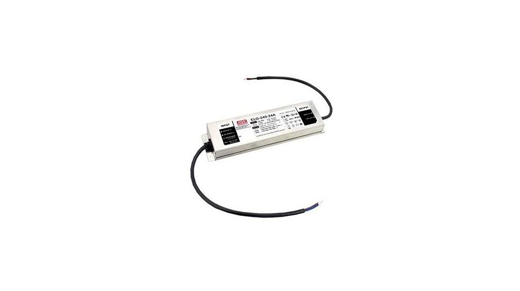 ELG-240-C2100B-3Y | MEAN WELL 178.5 240W Const Current Mode Led Driver ...