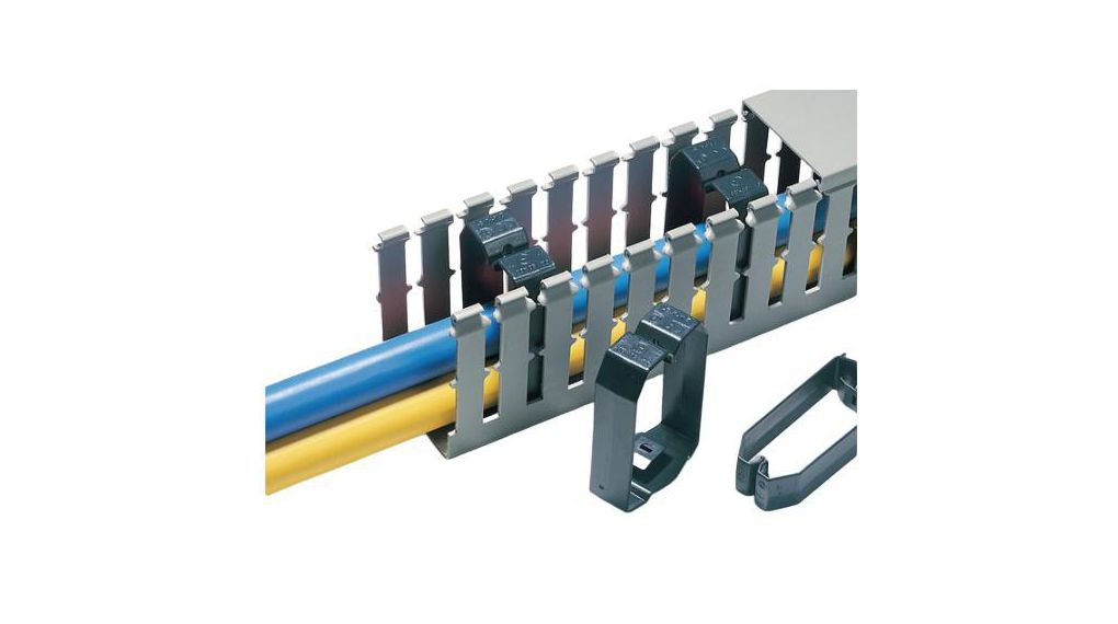 ABS Cable Trunking Accessory, 18194 mm20 mm, ABS, Schwarz