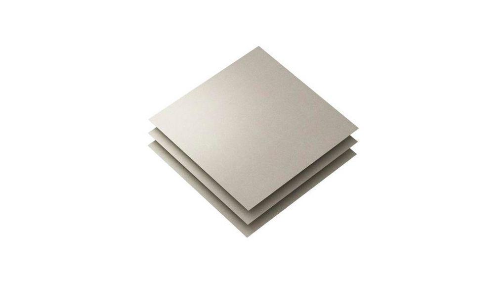 KEMET Polymer Base Blended with Micron Sized Magnetic Powders Shielding Sheet, 120 mm x 120 mm x 0.05 mm