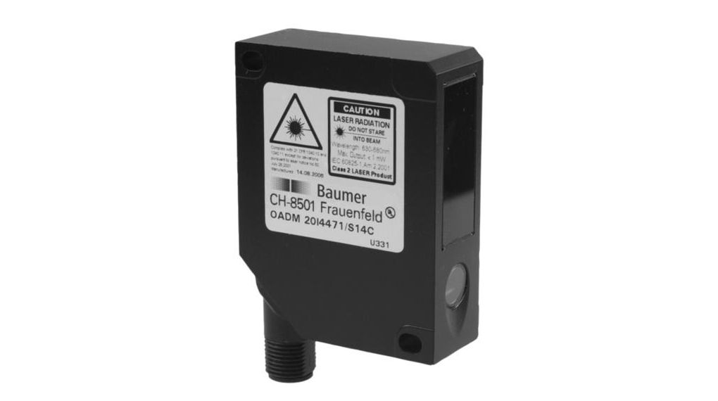 Baumer Distance Photoelectric Sensor, Block Sensor