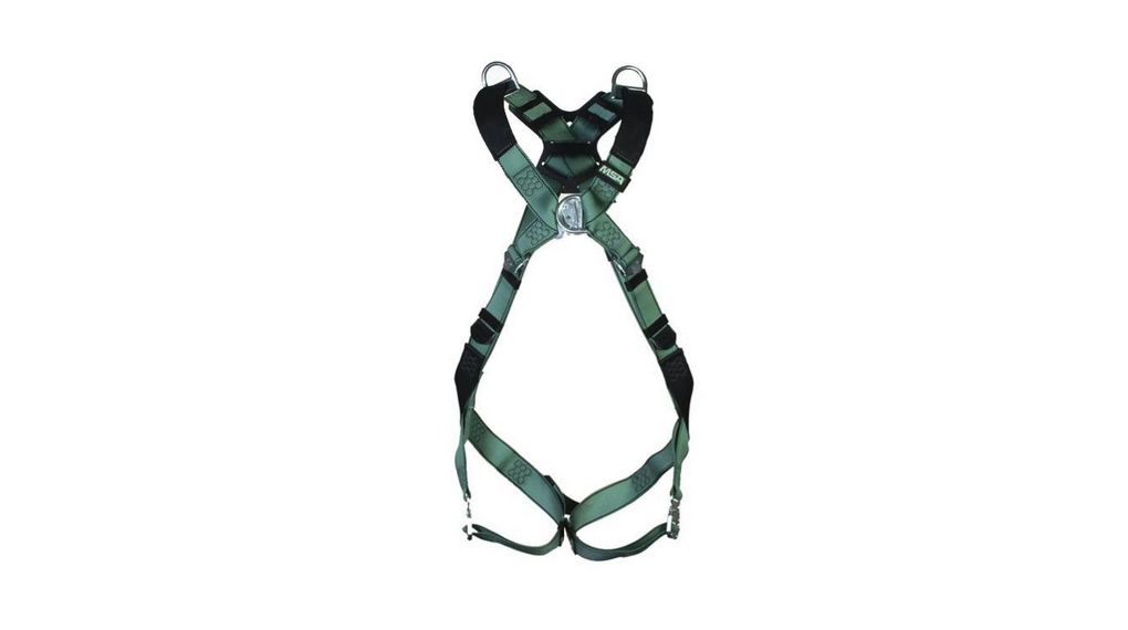 Safety Harness, 140 kg Max, Extra Large, Standard, Extra Small, Polyester