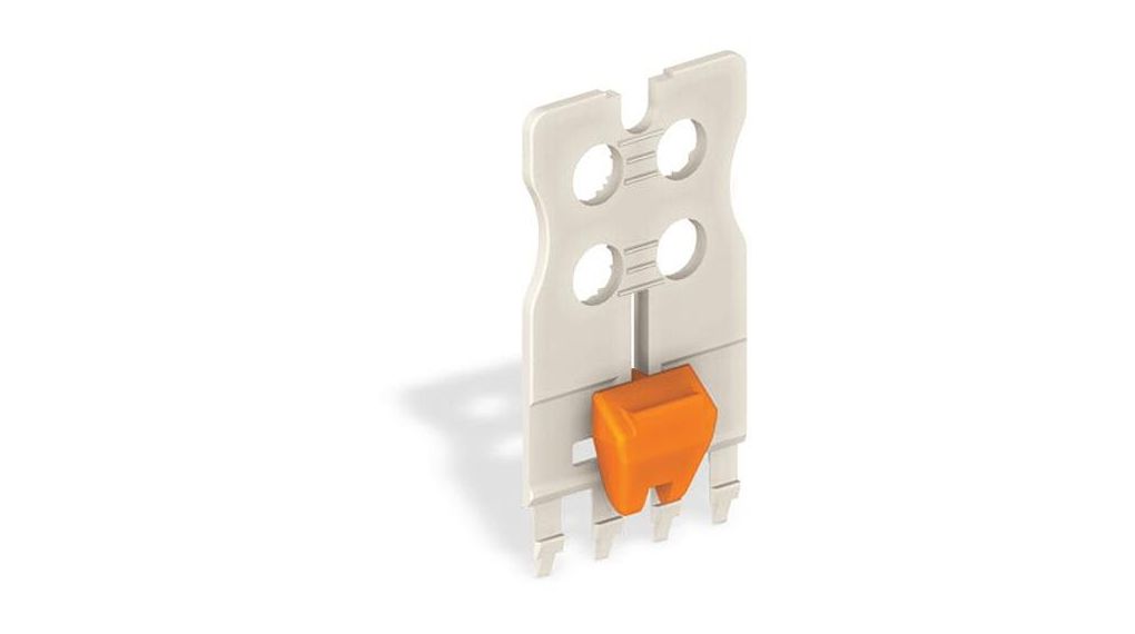 WAGO 2092 Series Gripping Plate for Use with Conectores macho y hembra, CSA, Gris clair
