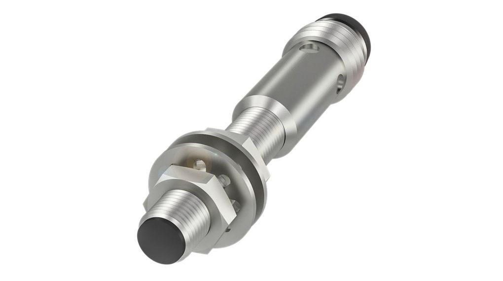 BALLUFF Inductive Threaded Barrel Proximity Sensor, M5, 0.8 mm Detection, PNP NO, 10 → 30 V dc