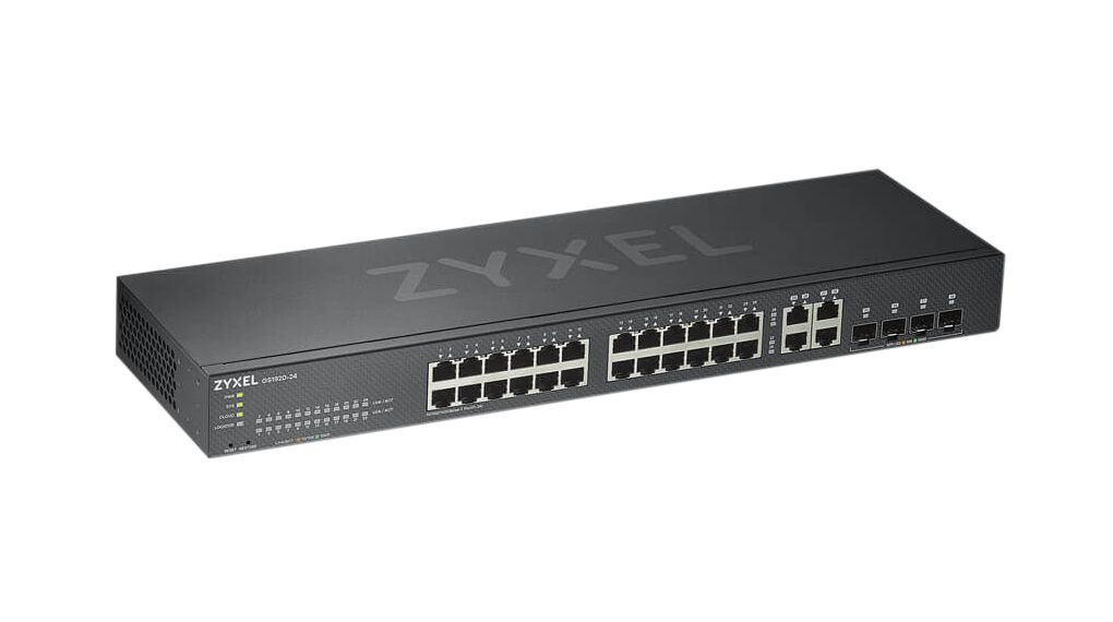 Ethernet Switch, RJ45 Ports 28, 1Gbps, Managed