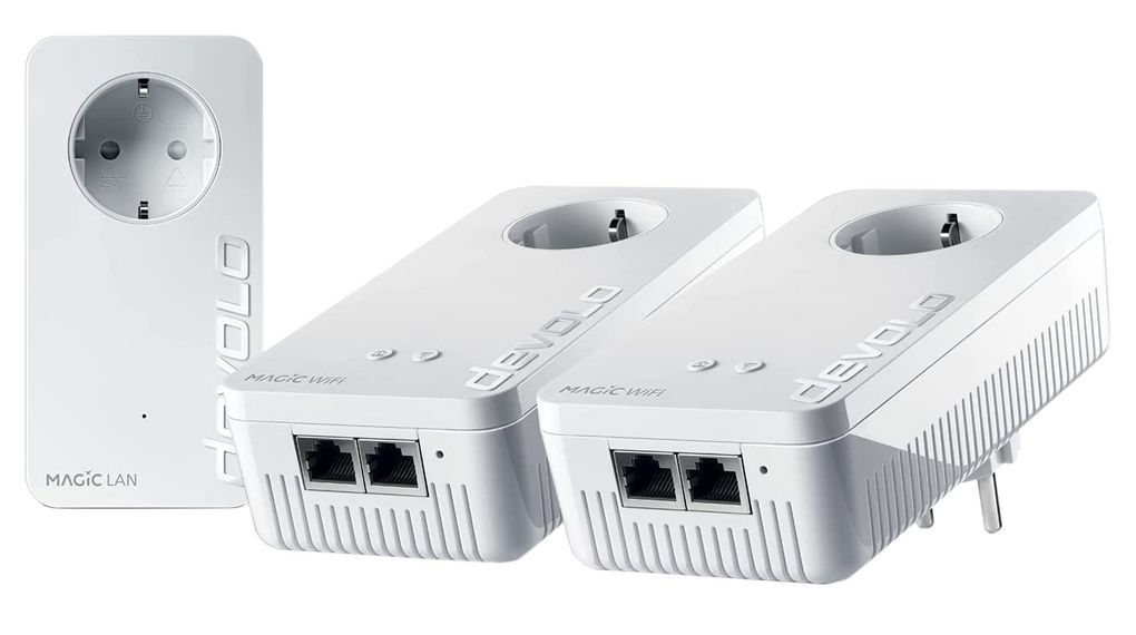 Multiroom-kit Powerline MAGIC 2 WiFi 6 2 x 10/100/1000 2.4Gbps DE/FR Type F/E (CEE 7/7) Plug / CH Type J (T12) Plug / UK Type G (BS1363) Plug