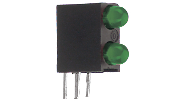 PCB LED 3 mm Green