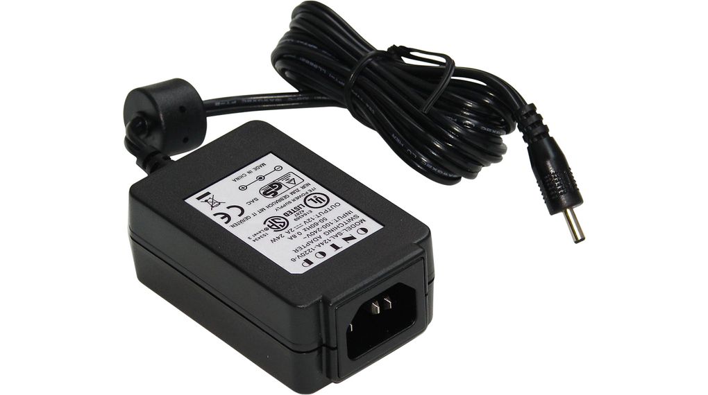 Strømforsyning SA124C Series 240V 800mA 24W IEC 60320 C14