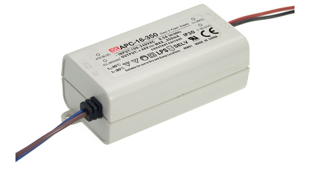 Constant Current LED Driver 17W 350mA 12 ... 48V