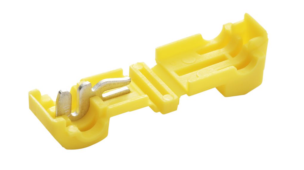 Splice Connector, Yellow, 4 ... 6mm², Pack of 100 pieces