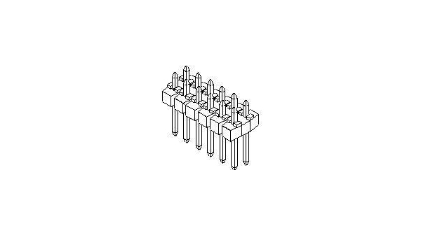 Stiftleiste, Stecker, 3A, 350V, Anzahl Kontakte - 20