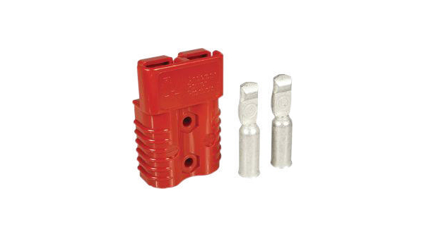 Battery Connector Kit, Genderless, Red, 175A, Poles - 2