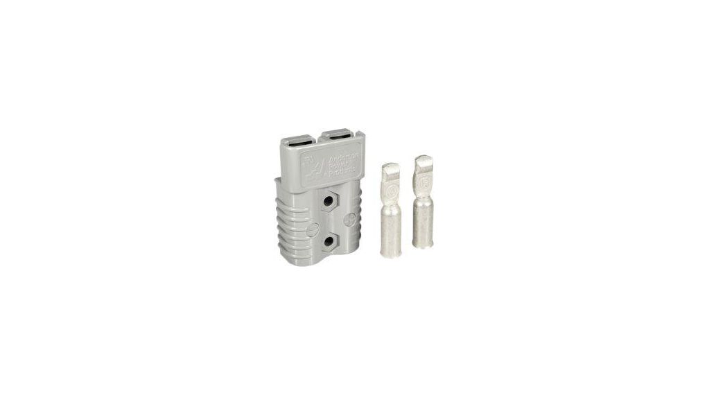 Battery Connector Kit, Genderless, Grey, 175A, Poles - 2