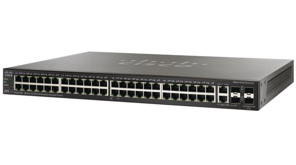 SG500-52-K9-G5, Cisco Ethernet Switch, RJ45 Ports 50, Fibre Ports 2SFP,  1Gbps, Managed
