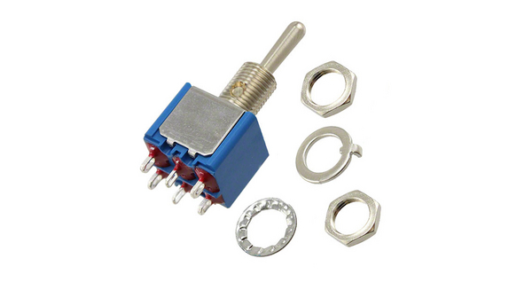 Toggle Switch ON-OFF-(ON) 6 A