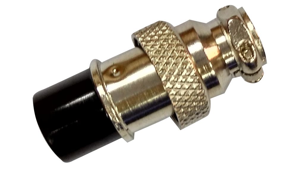 Female Cable Connector, , 6 Poles, Socket