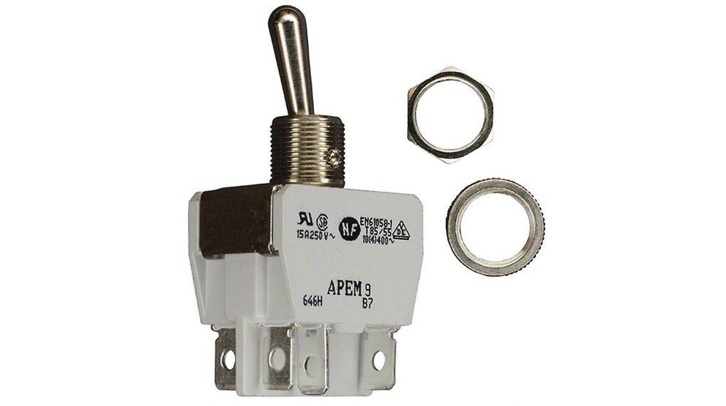 Toggle Switch ON-ON 10 A / 15 A 2CO