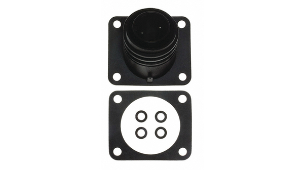 Fiche pour appareils avec bride, 2 pôles, Buccaneer 900, Fiche, 2 Contacts, 32A, 600VAC/VDC, IP68 / IP69K