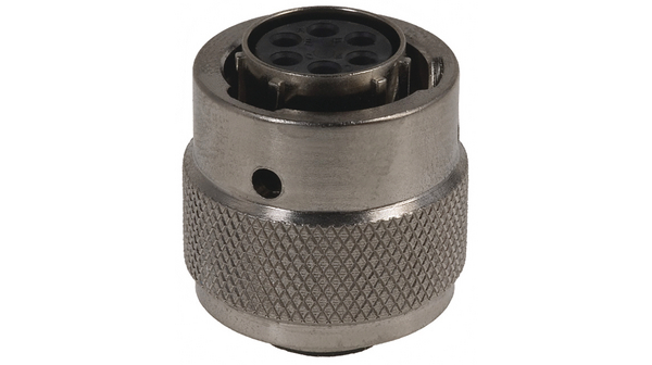 Cable socket UT0W 6-pin, Socket, 6 Contacts, 7A, 80V, IP67 / IP68 / IP69K